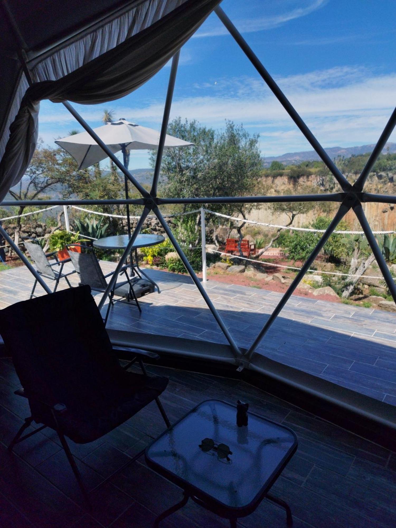Hotel El Gato Glamping Con Vista A Prismas Basalticos à Huasca de Ocampo Extérieur photo