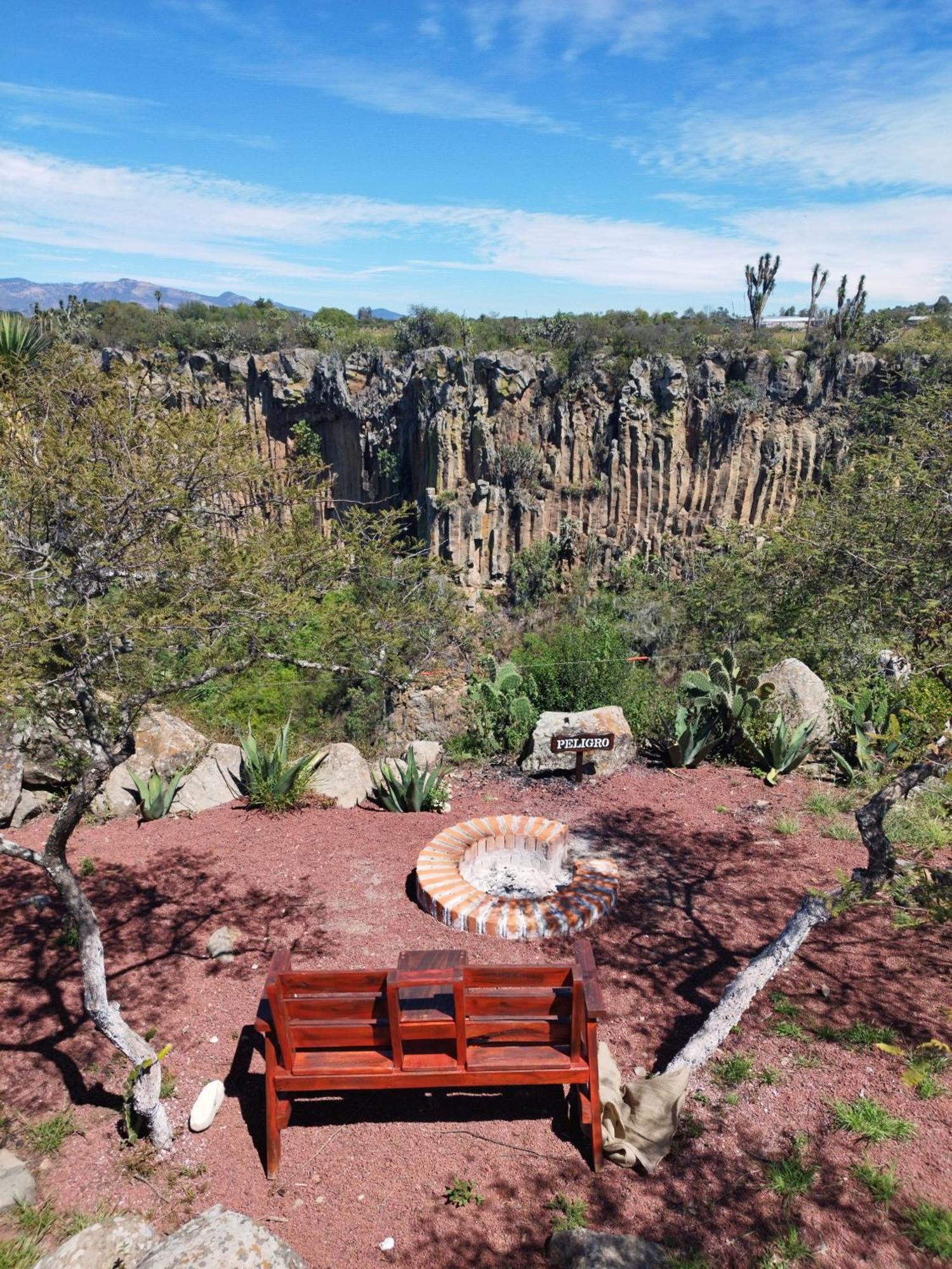 Hotel El Gato Glamping Con Vista A Prismas Basalticos à Huasca de Ocampo Extérieur photo
