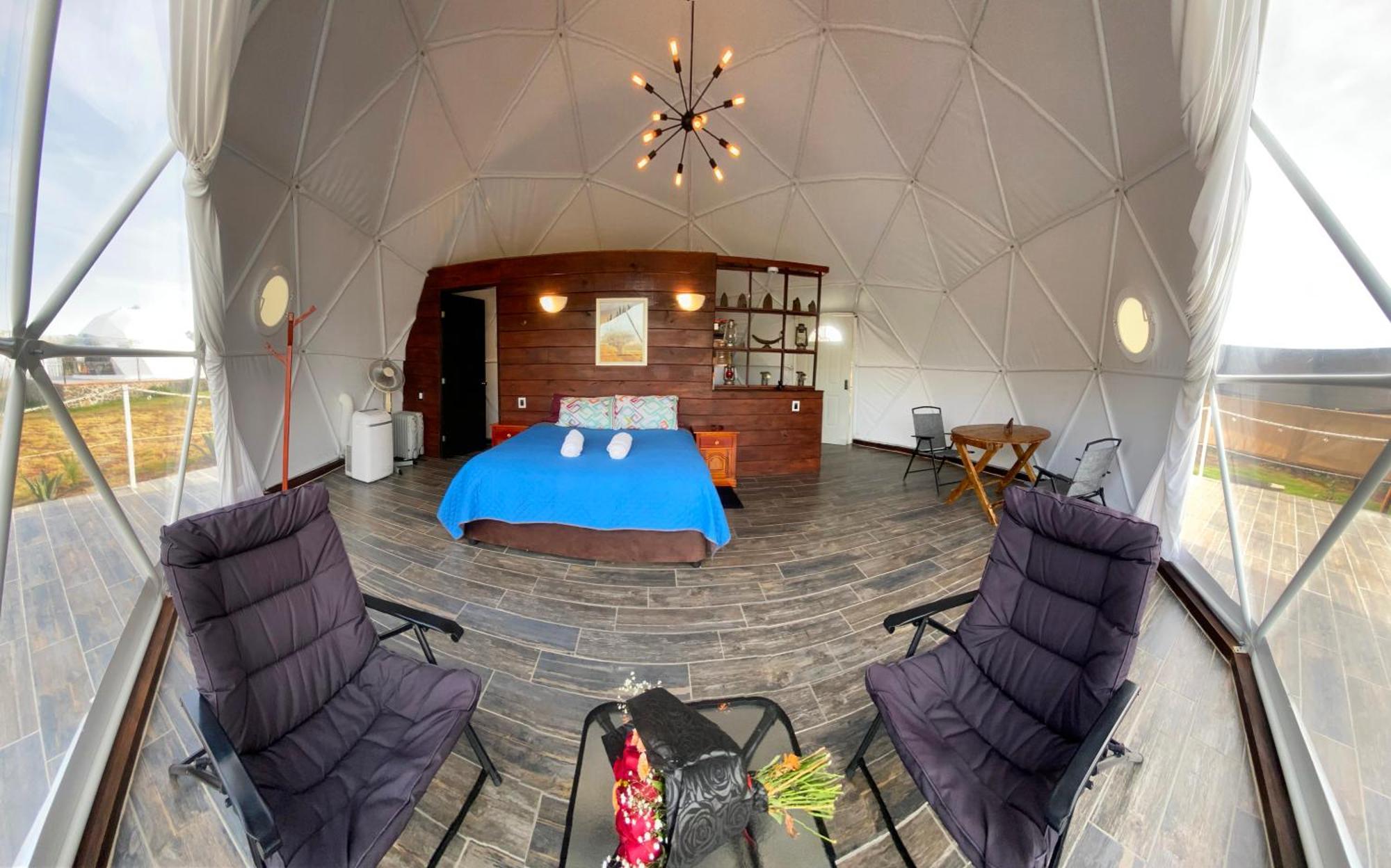 Hotel El Gato Glamping Con Vista A Prismas Basalticos à Huasca de Ocampo Extérieur photo