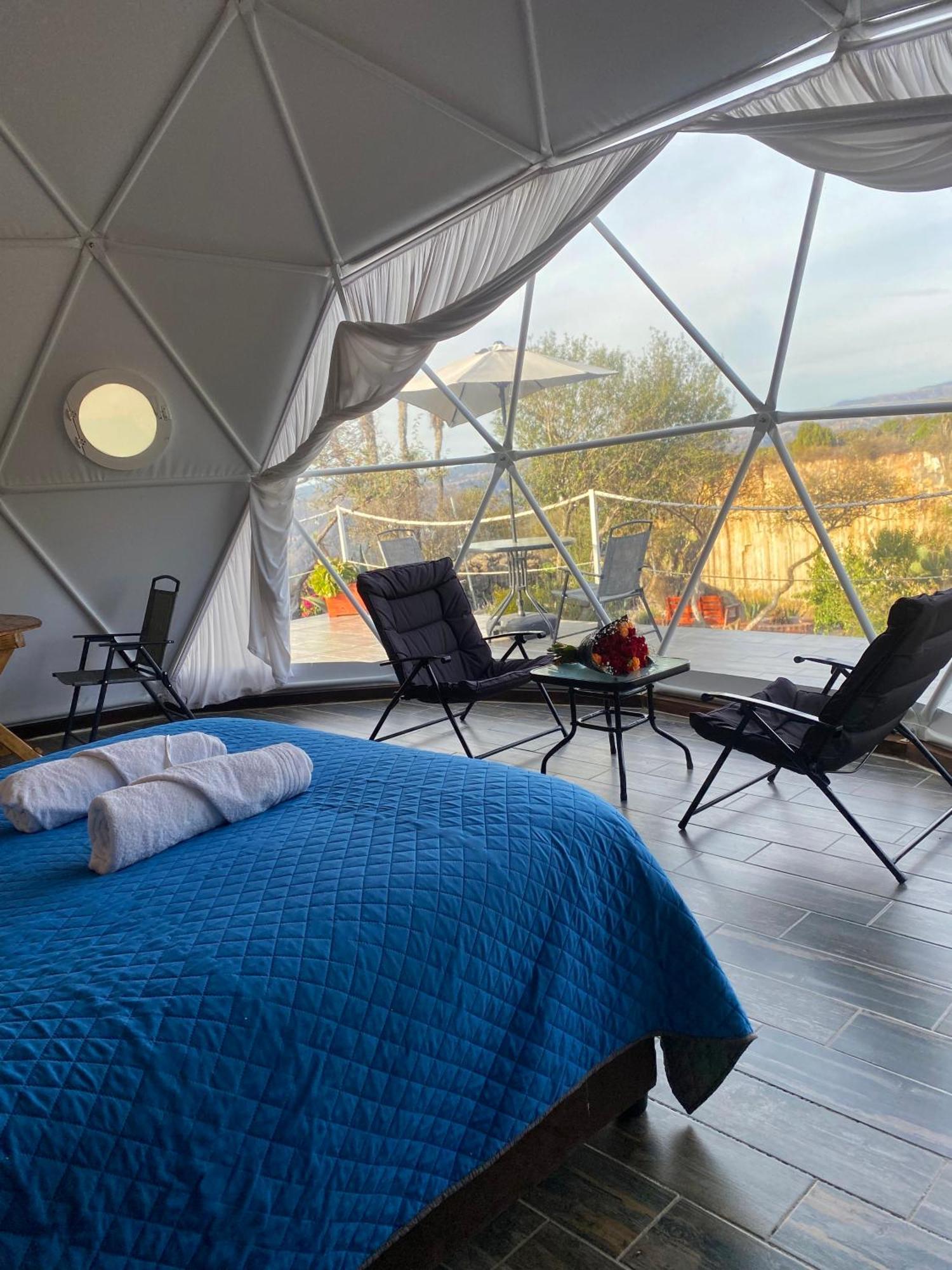 Hotel El Gato Glamping Con Vista A Prismas Basalticos à Huasca de Ocampo Extérieur photo