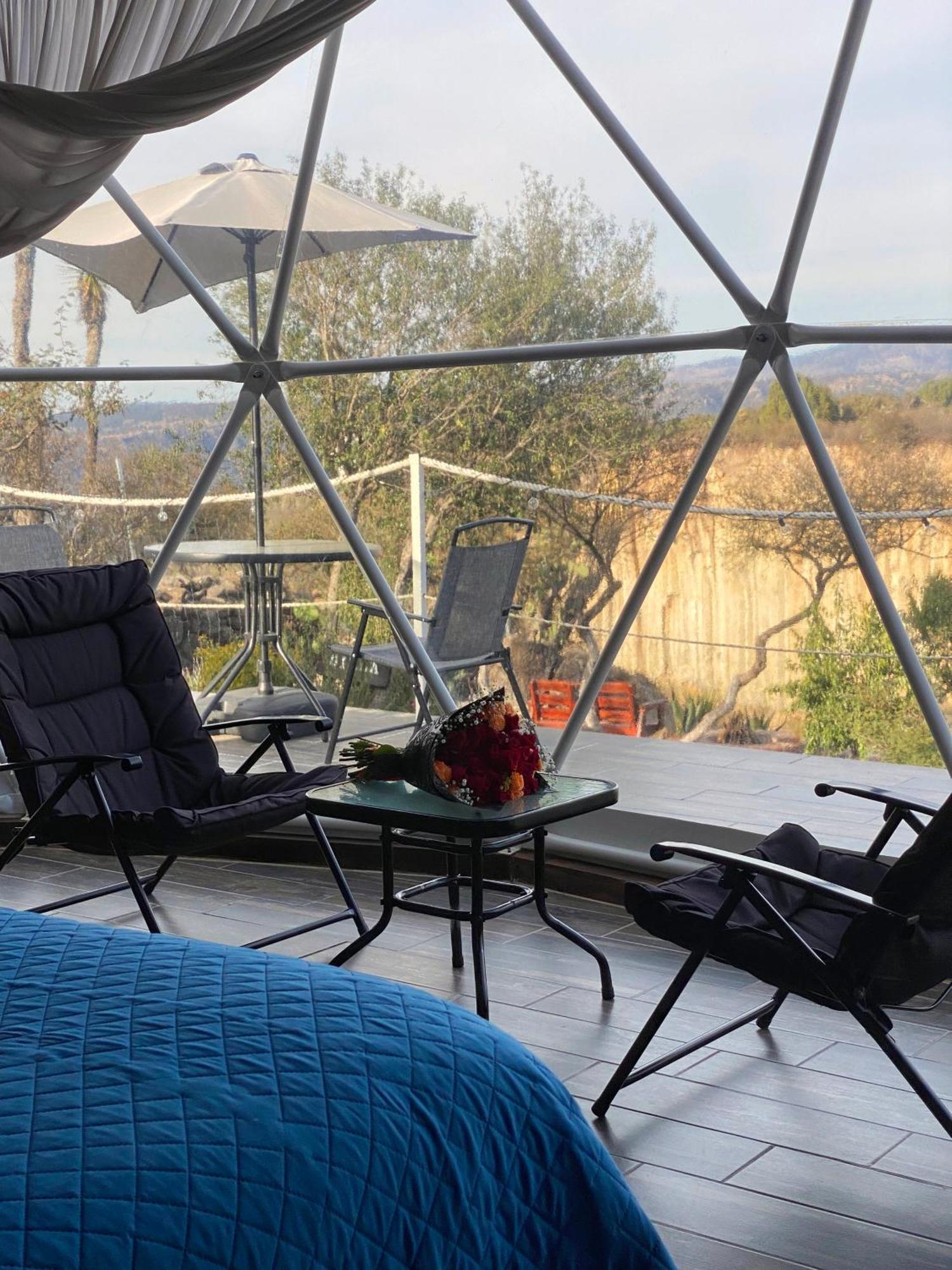 Hotel El Gato Glamping Con Vista A Prismas Basalticos à Huasca de Ocampo Extérieur photo